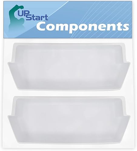 Paquete de 2 unidades 2187172 cubo de basura para nevera Whirlpool ED2GHGXMQ00, compatible con WP2187172 Estante profundo, marca UpStart Components