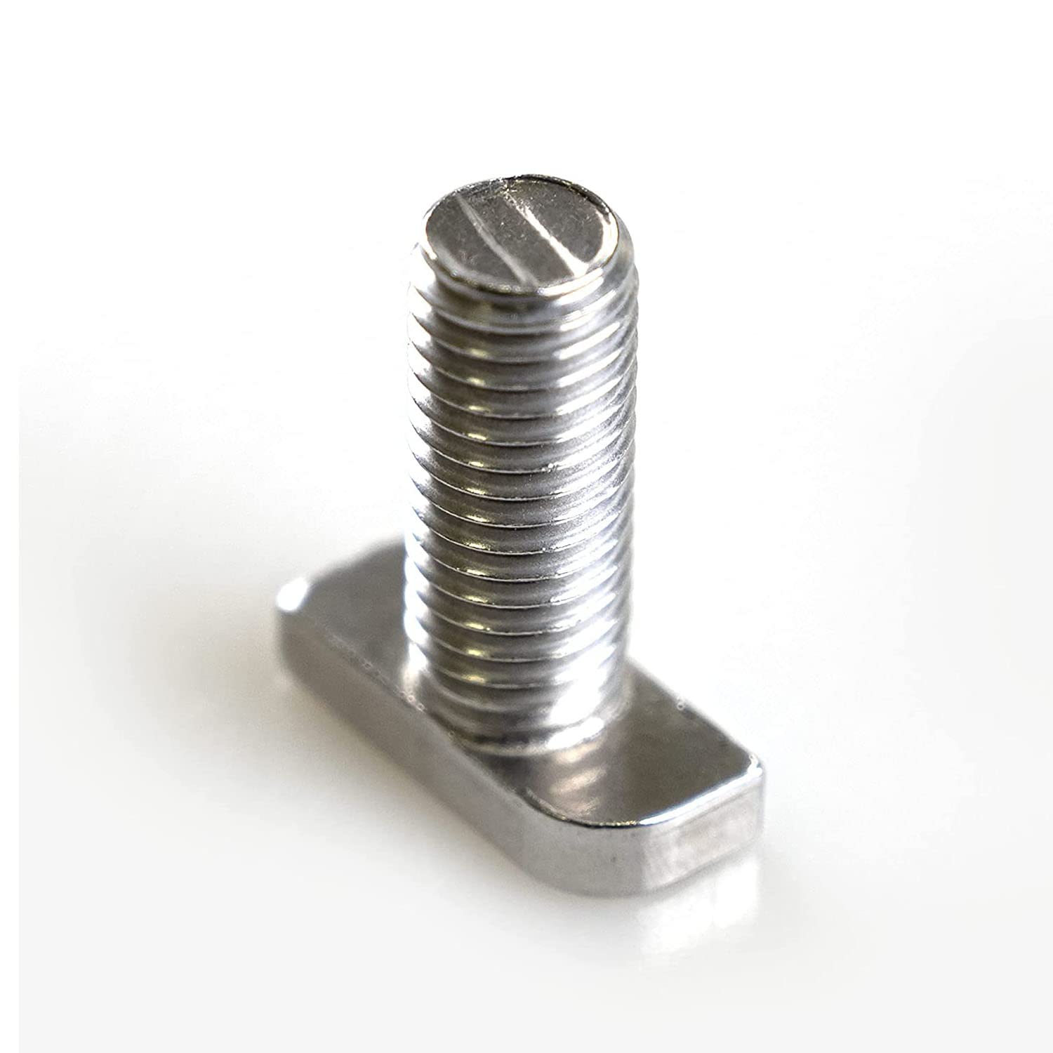 Set 15 Viti A Testa Martello M8x20mm In Acciaio Inox - Con Dadi Flangiati, Per Tralicci E Impianti Solari - Foto 6