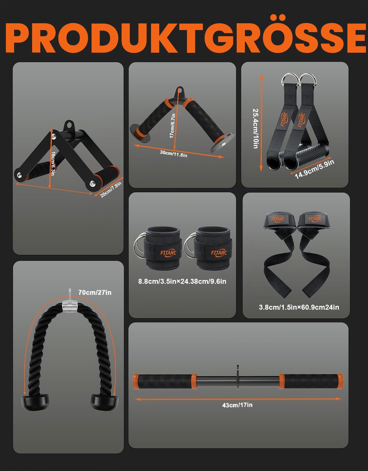 Fitarc Cable Machine Attachments-7
