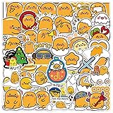 Forぐでたま ステッカー セット60枚セット可愛いforぐでたま シールおしゃれ 防水ステッカー手帳 シールかわいい アニメステッカーDIYスノーボード スーツケース ギター 車 自転車 水筒 スケートボード バイク ヘルメット パソコンスマホ 文房具ステッカー 子供 学生 誕生日 プレゼントステッカー