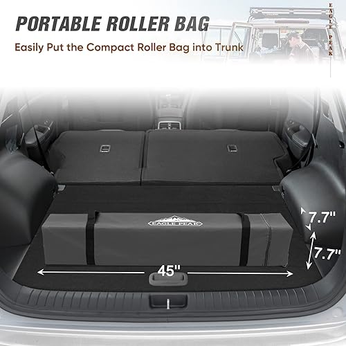 Miniatura 7 de EAGLE PEAK Tienda de campaña desplegable con patas inclinadas, fácil de instalar para una persona, toldo de playa al aire libre, plegable, portátil,