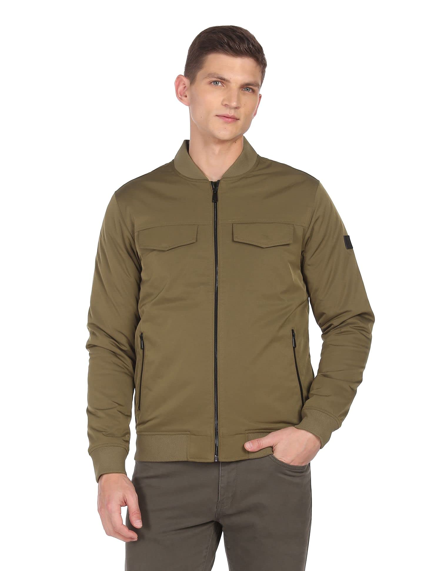 arrow Men's Polyester Regular Jacket-picture-22