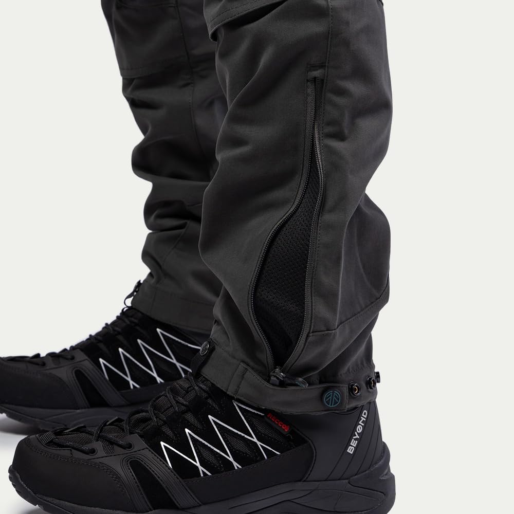 Beyond Nordic BN002-V2 Herren Pro Zip Off Pants, Langlebige Outdoor-Hosen mit Reißverschluss Off-Funktion