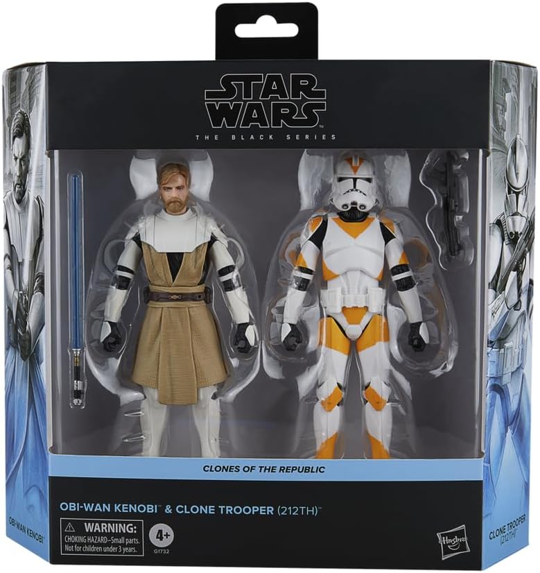 Star Wars SW BL Kenobi Clone Trooper 2PK