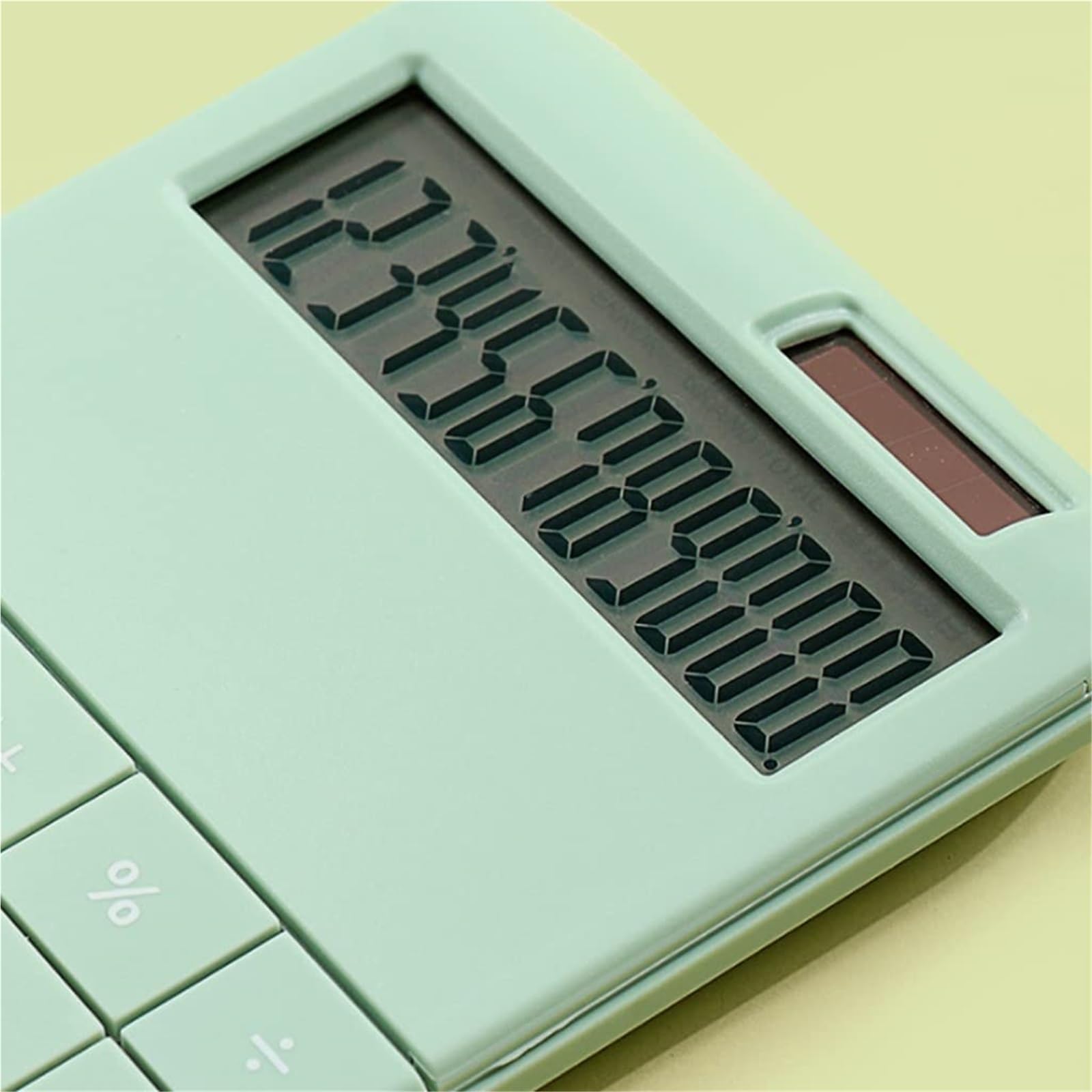Calcolatrice per Ufficio Calcolatrici con Funzione Standard Calcolatrici da Tavolo 12 cifre Ampio Display LCD for Ufficio Scuola(White)