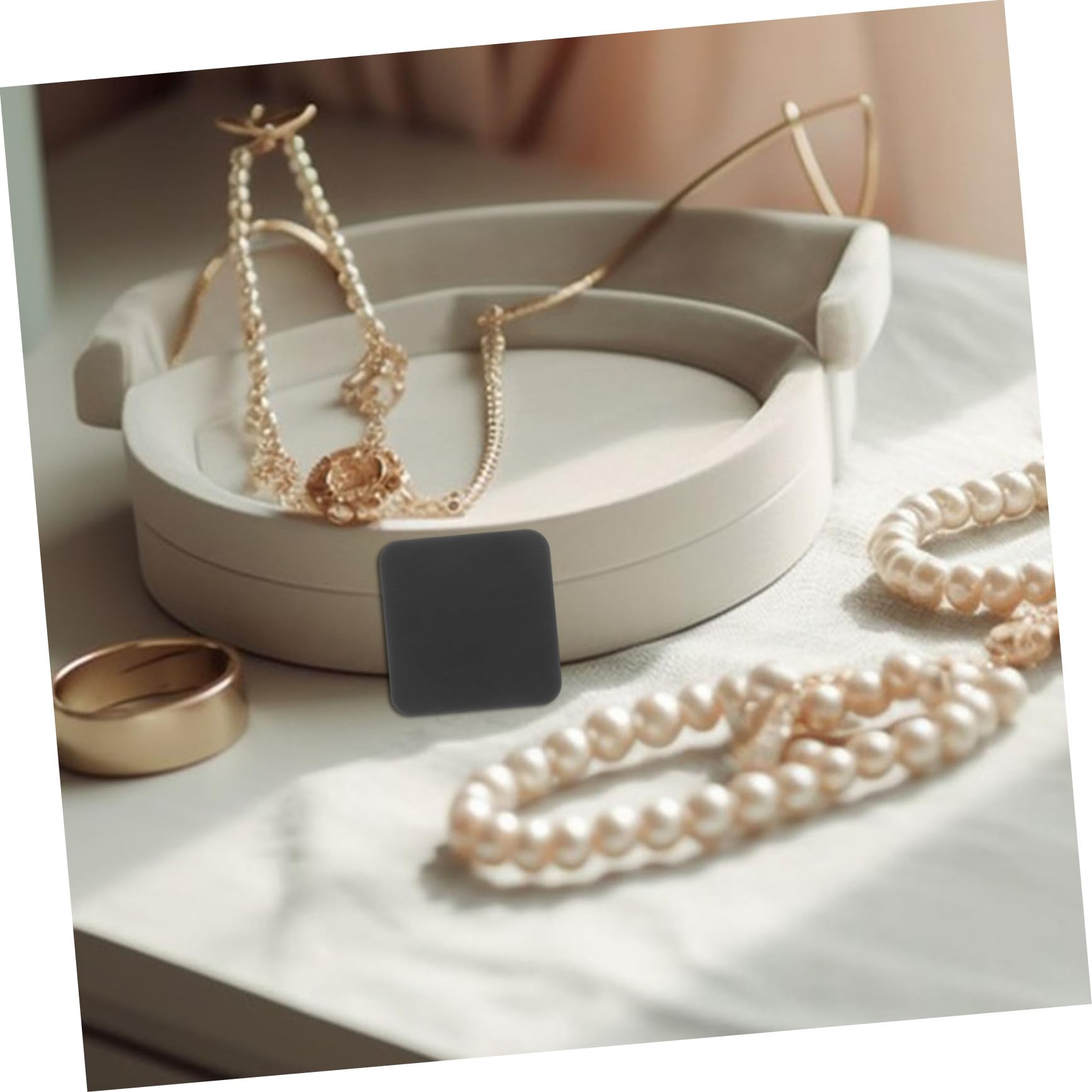 COHEALI 30pcs Anti Tarnish Strips Tarnish Prevention Strips Anti Tarnish Squares Anti Tarnish Tabs Strips Black Anti Tarnish Strip Jewelry Gold and Silver Paper - Image 5