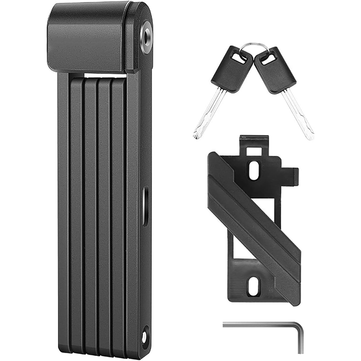 Lucchetto Bici Pieghevole per Cannondale Topstone Carbon Topstone Neo Topstone Neo Lefty Touring, Blocco Manubrio Lucchetto per Bici Sicurezza antifurto Bicicletta Pieghevole Portatile