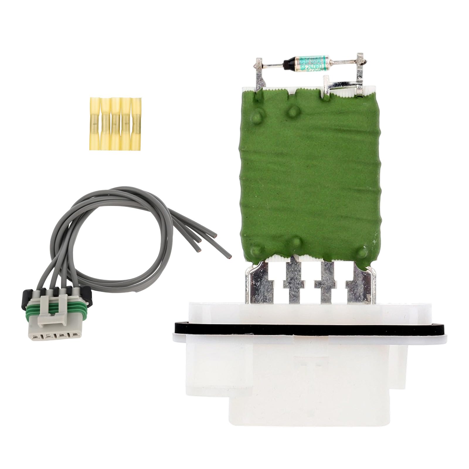 SCITOO HVAC Blower Motor Resistor w/Wire Harness 15218254 Resistor Module