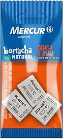 Mercur Record 40 - Borracha Branca Macia, 3 unidades
