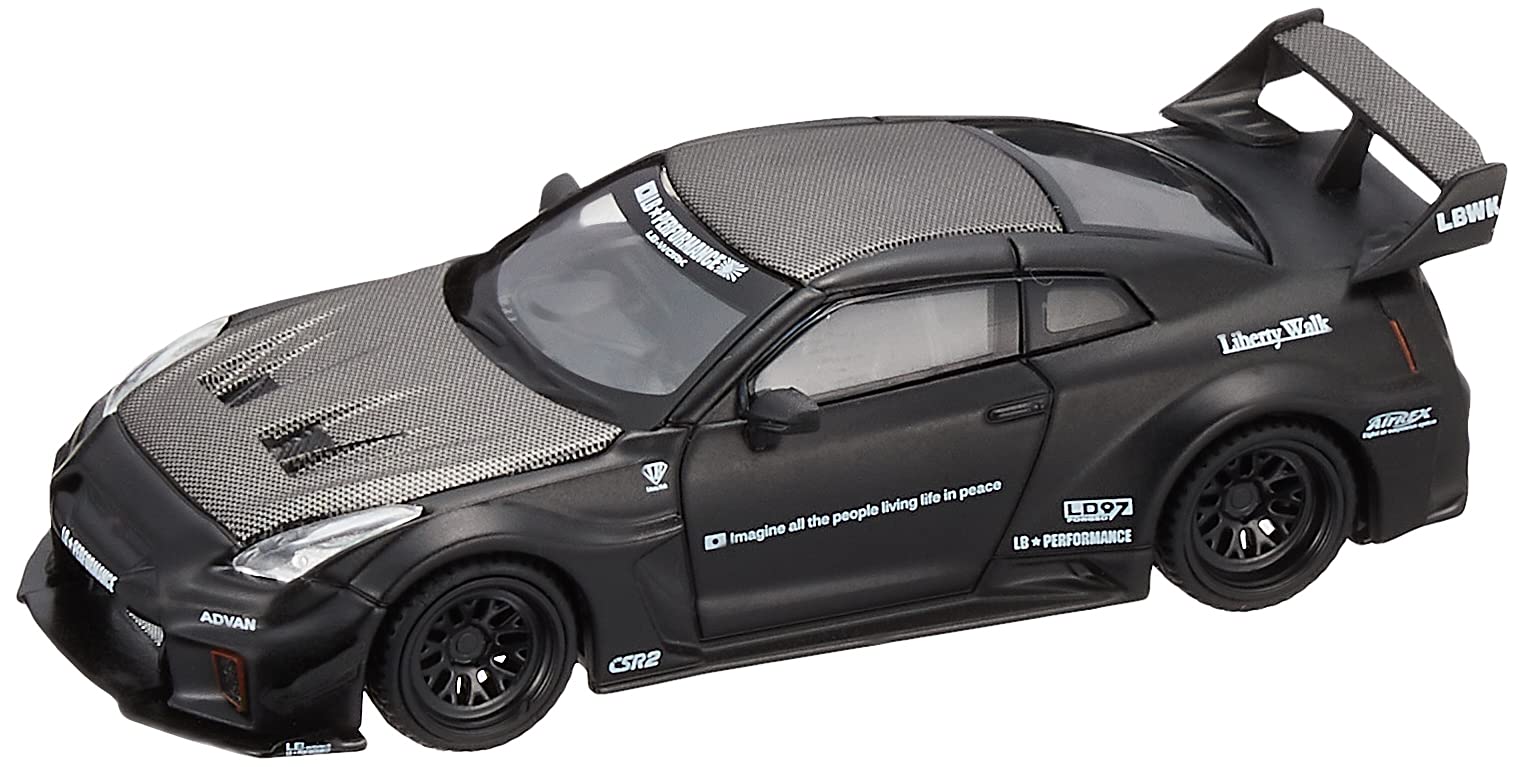 MINI GT LBWK 日産GT-R ブラック マットブラック1/64 Mini GT 1:64 Nissan