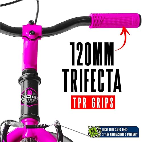 Miniatura 6 de Triciclo Drift para niños de 5 años en adelante, rueda delantera de 16 pulgadas con asiento ajustable, marco de acero, ruedas traseras resbaladizas