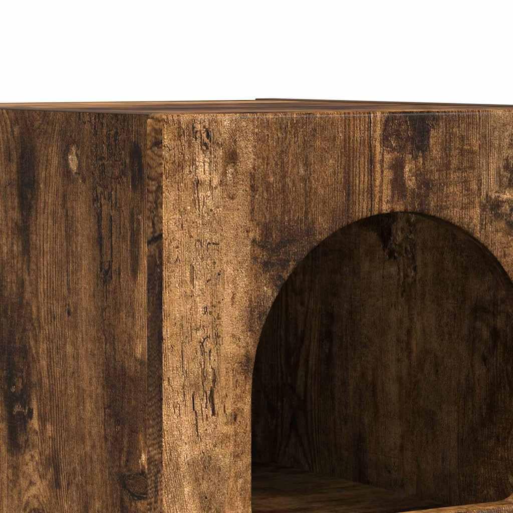Mesita de noche moderna de madera de 29,5 x 35 x 50 cm con estantes para almacenamiento, diseño neutro para dormitorio, fácil limpieza y montaje