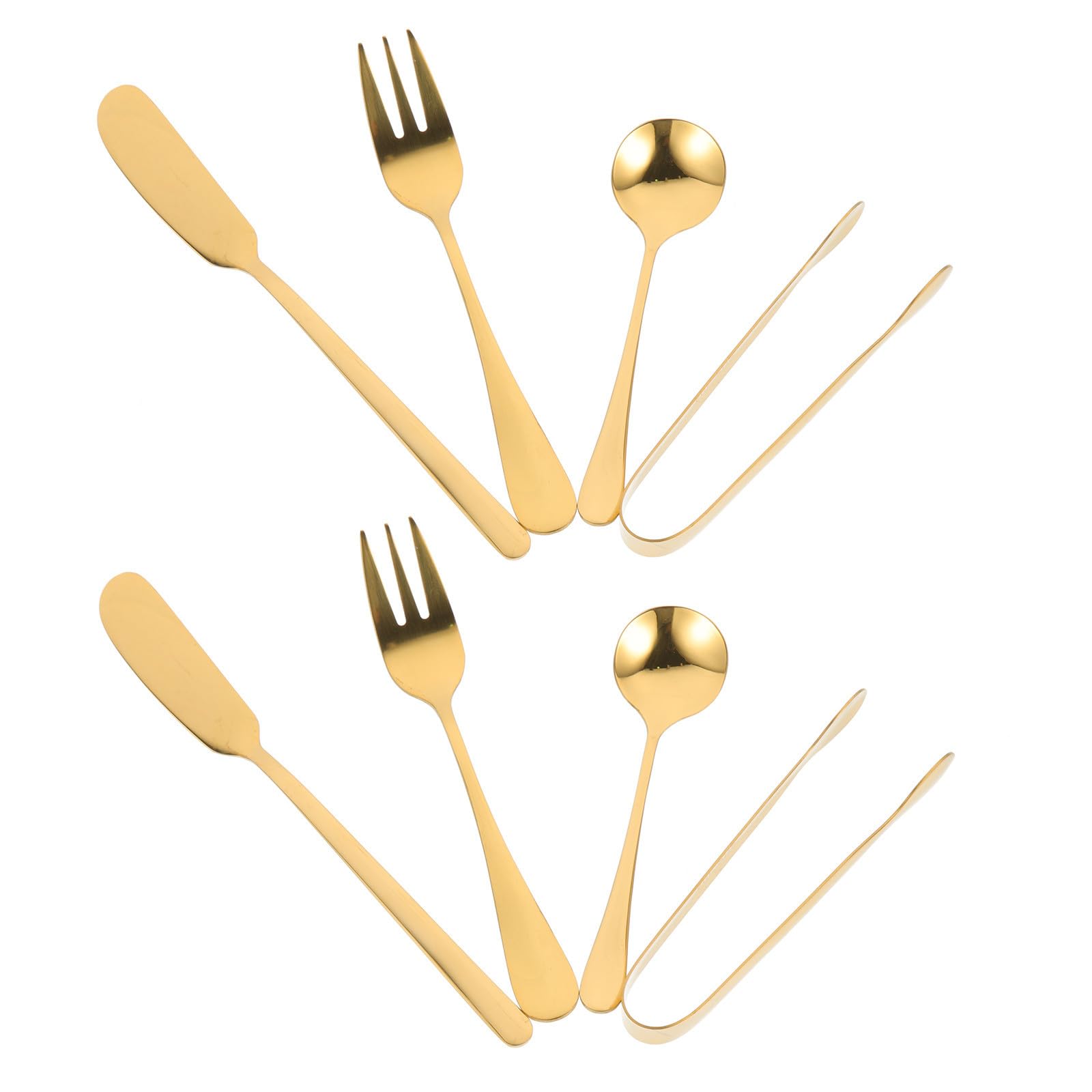 Juego para servir queso de acero inoxidable de alta calidad set portátil dorado de lujo