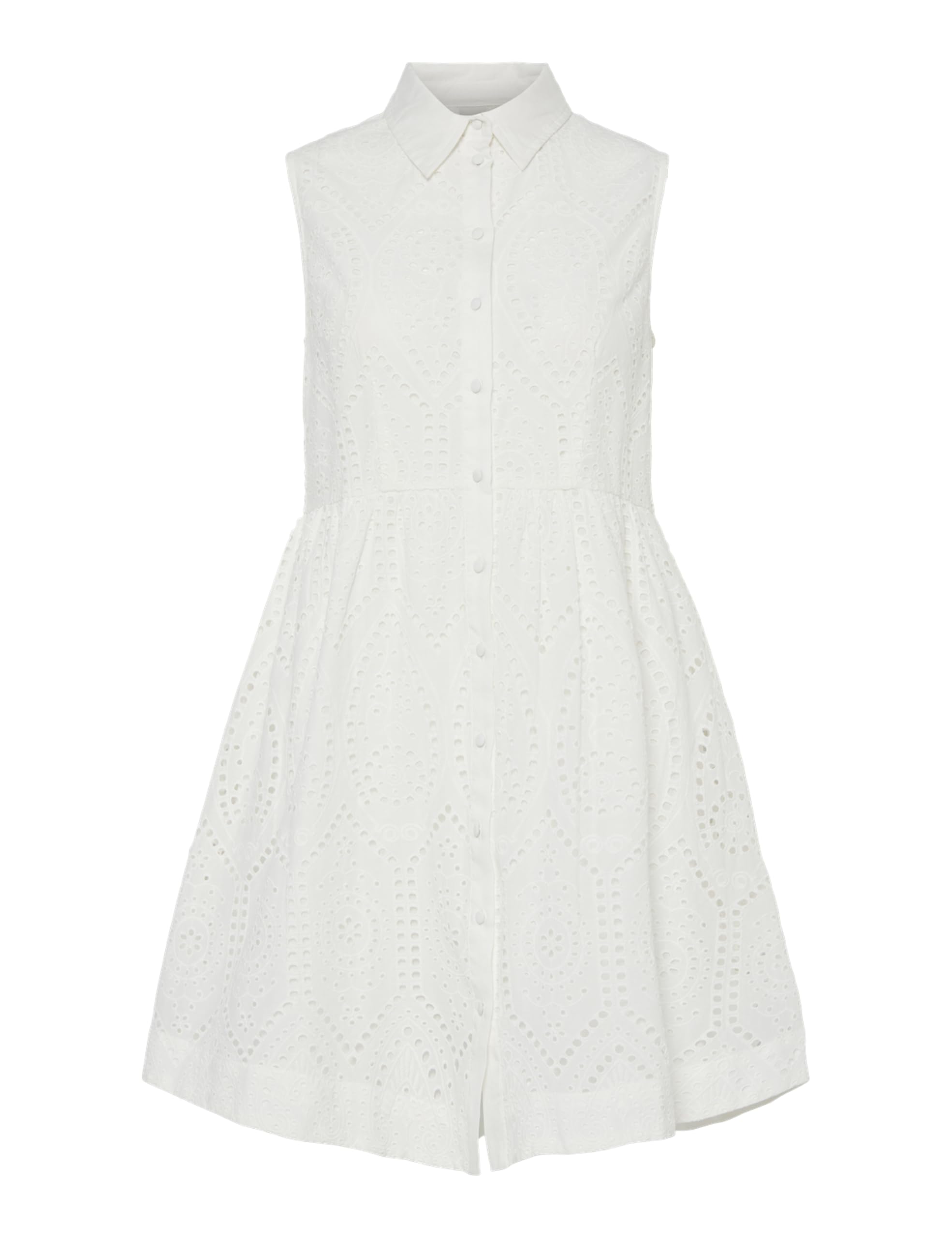 YAS Women's Yasholi SL Shirt Dress S. Noos, Star White, M