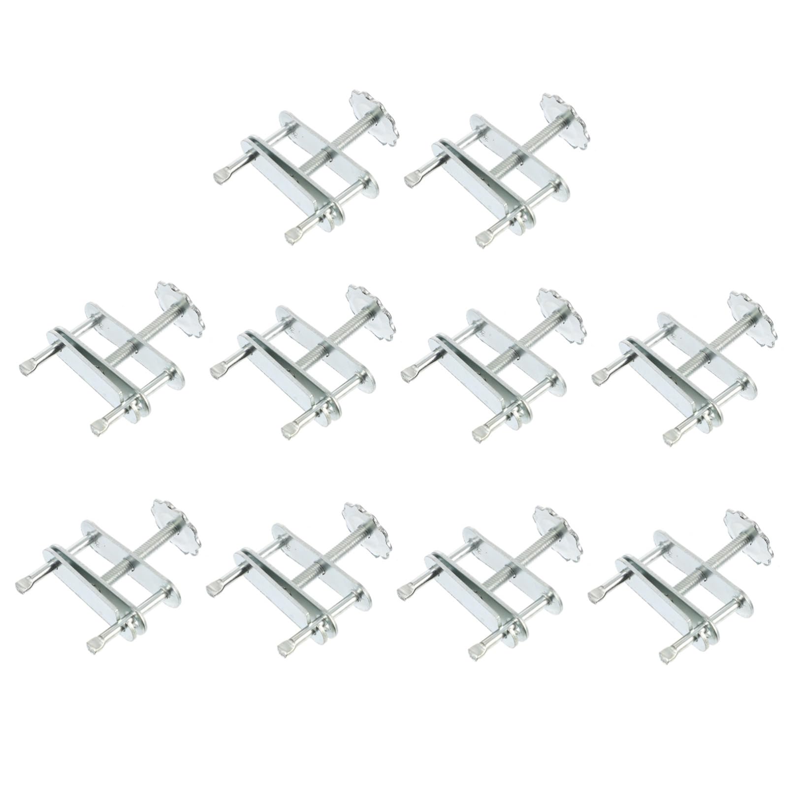 10 Pinces D’arrêt D’eau Pivotantes pour Tube de Laboratoire, Collier à Vis en Fer Galvanisé, Résistant à L’usure, Lot de 10 pour Enseignement