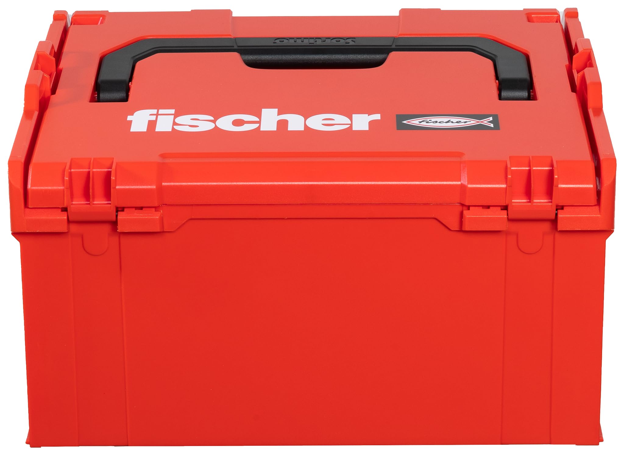 fischer L-Boxx FLB 238, robuste Aufbewahrungs- und Transportbox, stapelbar, kompatibel mit L-Boxx System, einfaches Handling durch Klicksystem, flexibel anpassbar, langlebig und sicher