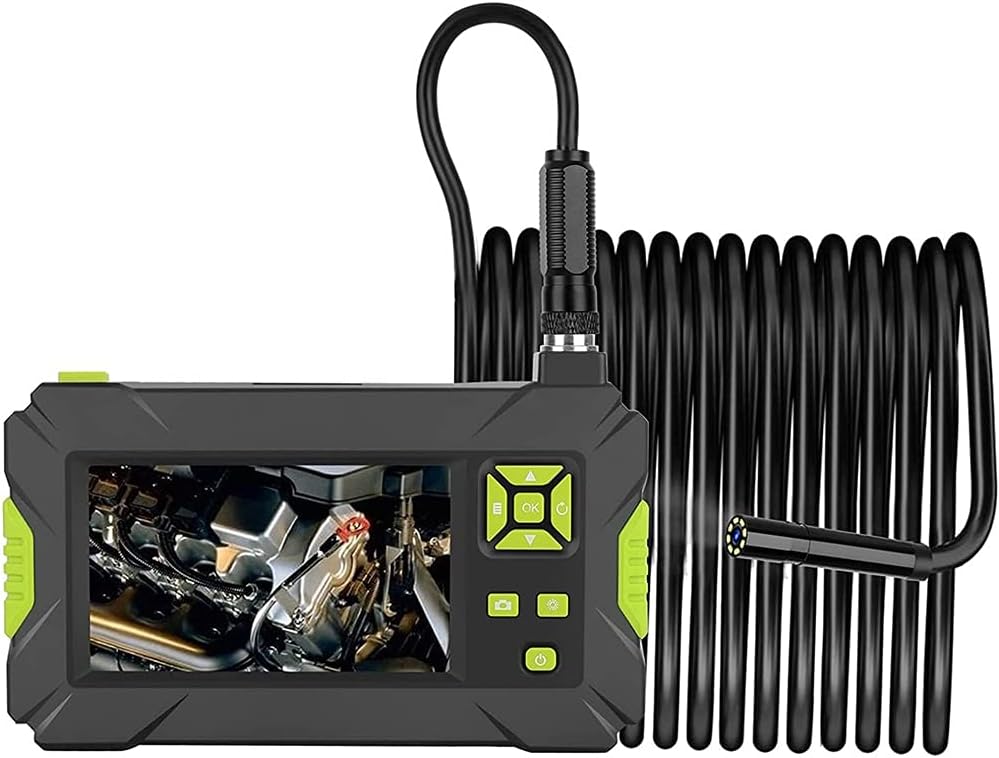 Endoscope Borescope Kamera, przemysłowy aparat endoskopowy, 1080p 4.3 \
