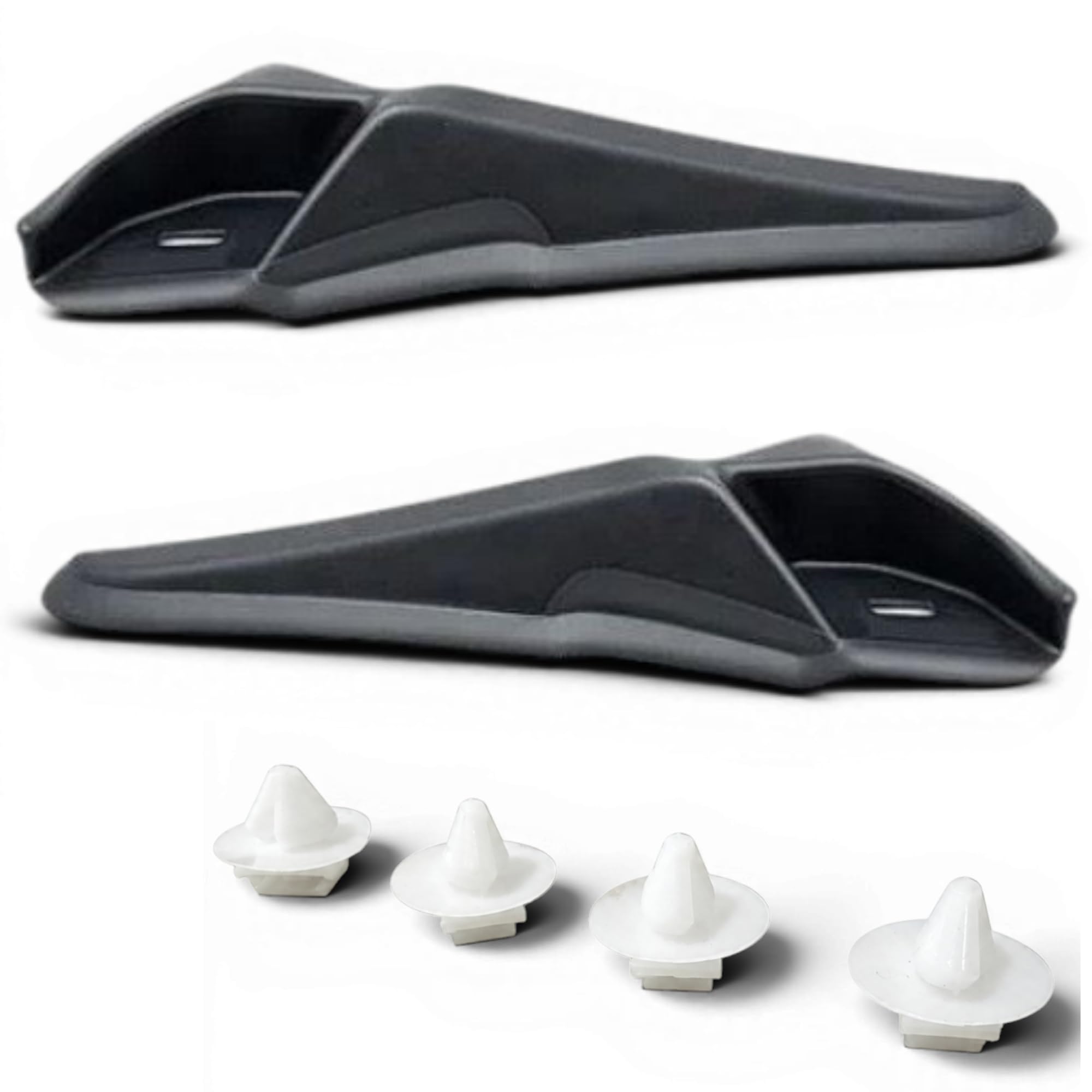 Trim laterale Baia di parabrezza anteriore sinistro destro con clip Clio IV 668630559R / 668628650R
