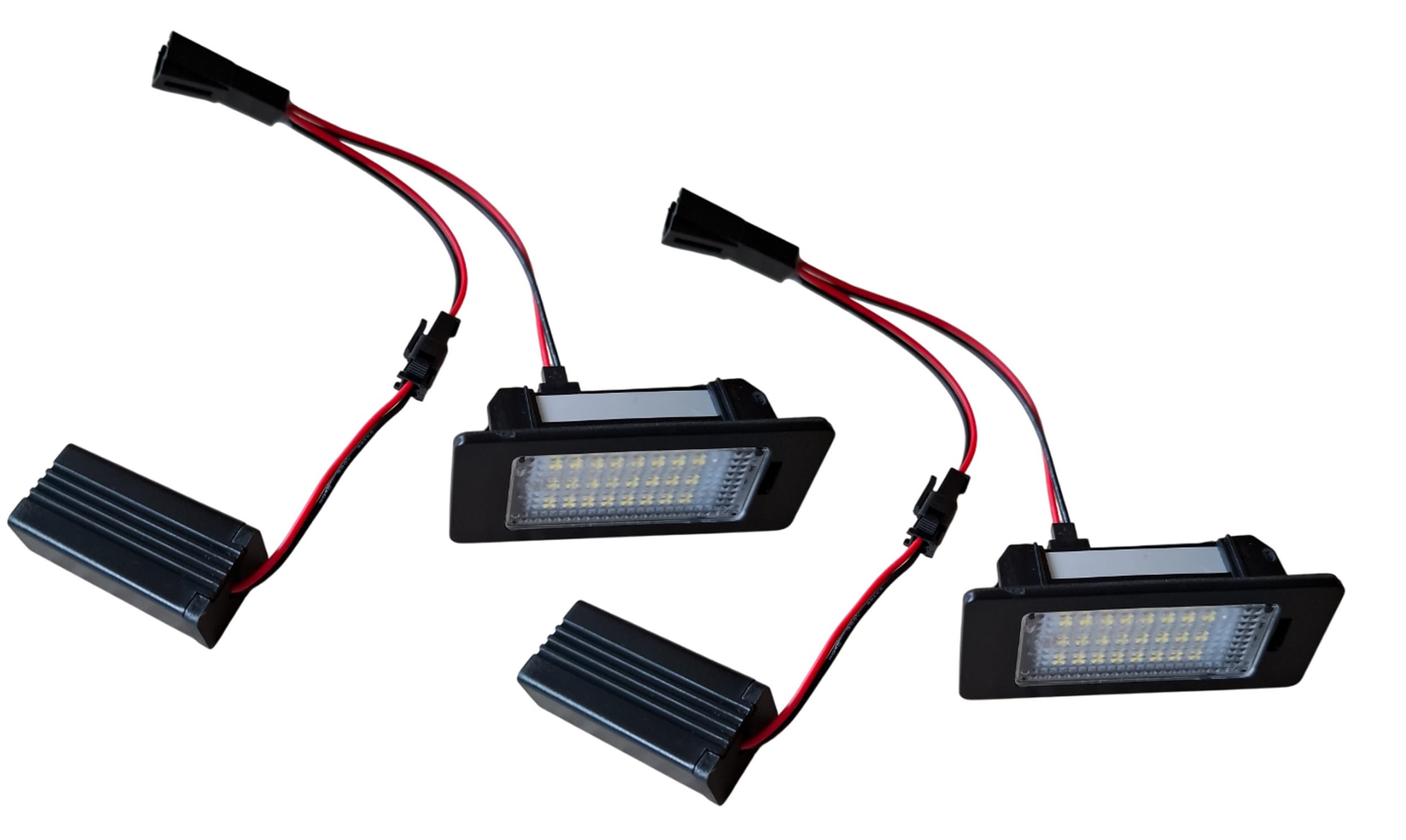 LED Kennzeichenbeleuchtung ohne Fehlermeldung Eintragungsfrei passend für VW Golf 6 Kombi Touran Sharan Passat B7 Touareg