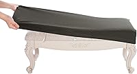 Vista 20 de BUYUE Funda para Taburete de Banco de Tocador de Lujo, (15"- 20") L x (11.8"- 15.7") A Banco Pequeño Rectangular Funda Elástica de Jacquard Lavable