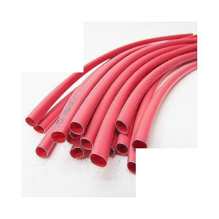 Tubi Termoretraibili Per Guaina Tubo Termoretraibile Rosso 3/8 Pollici (10 Mm) - Rapporto 2:1, Lunghezza 4 Piedi, Per Isolamento Elettrico Rete Metallica Plastificata - Foto 13