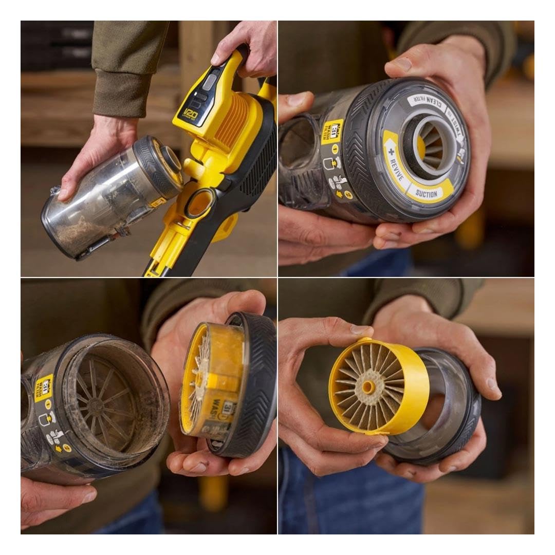 Stanley SFMCVS001D1 18 V 2,0 Ah bezprzewodowy odkurzacz akumulatorowy