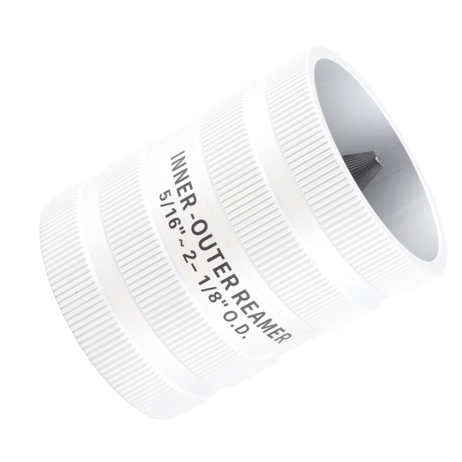 Generic Herramienta de Chaflán para Desbarbar Tubos con Diseño de Acero de Múltiples Hojas para Tubos de 5/16" a 2-1/8" de Diámetro Exterior para Aficionados Al Bricolaje