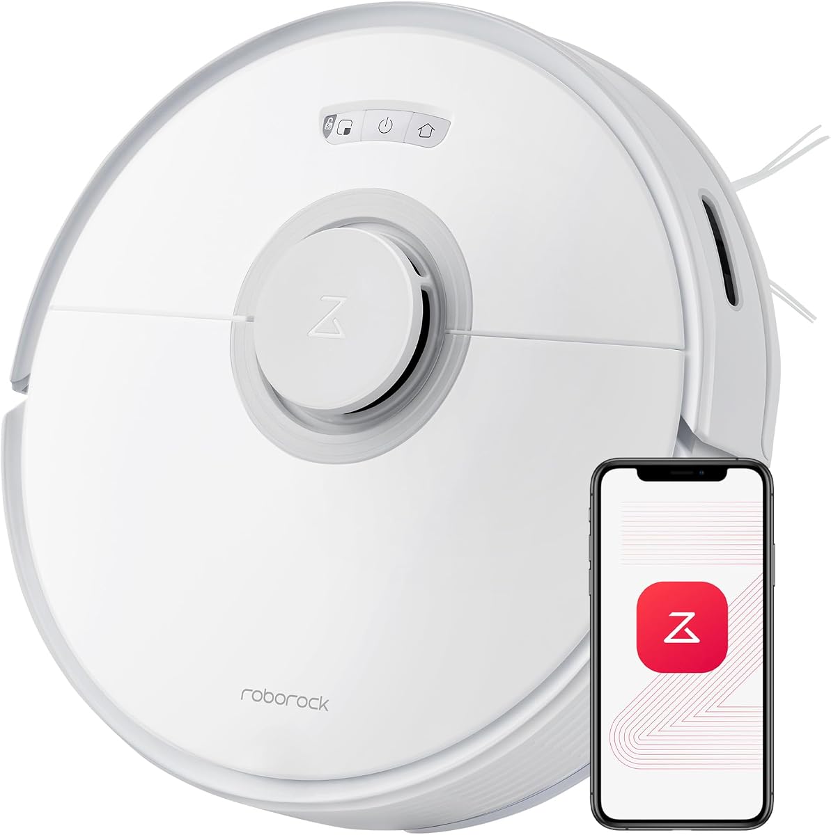 Q7 Max Robot Vacuum and Mop Combo, 30-Level Water Flow Control, 4200Pa Suction, PreciSense LiDAR Navigation, No-Go Zone, No-Mop Zone, App & Voice Control, Ideal for Pet Hair