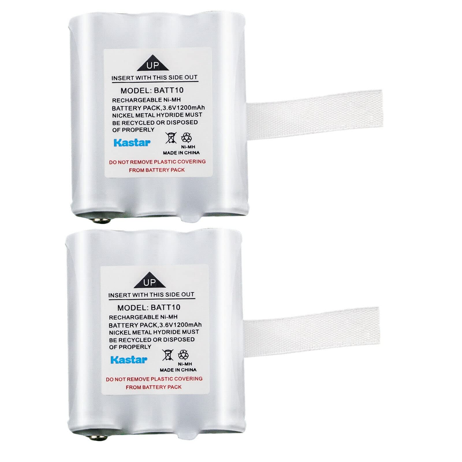 Kastar 2-Pack Battery Replacement for Midland BATT10 BATT-10, Midland AVP13 MID-AVP13, Midland T71 T-71, Midland T75 T-75, Midland T77 T-77, Midland T79 T-79, Midland X-Talker T71 T-71 Two Way Radios-image-21