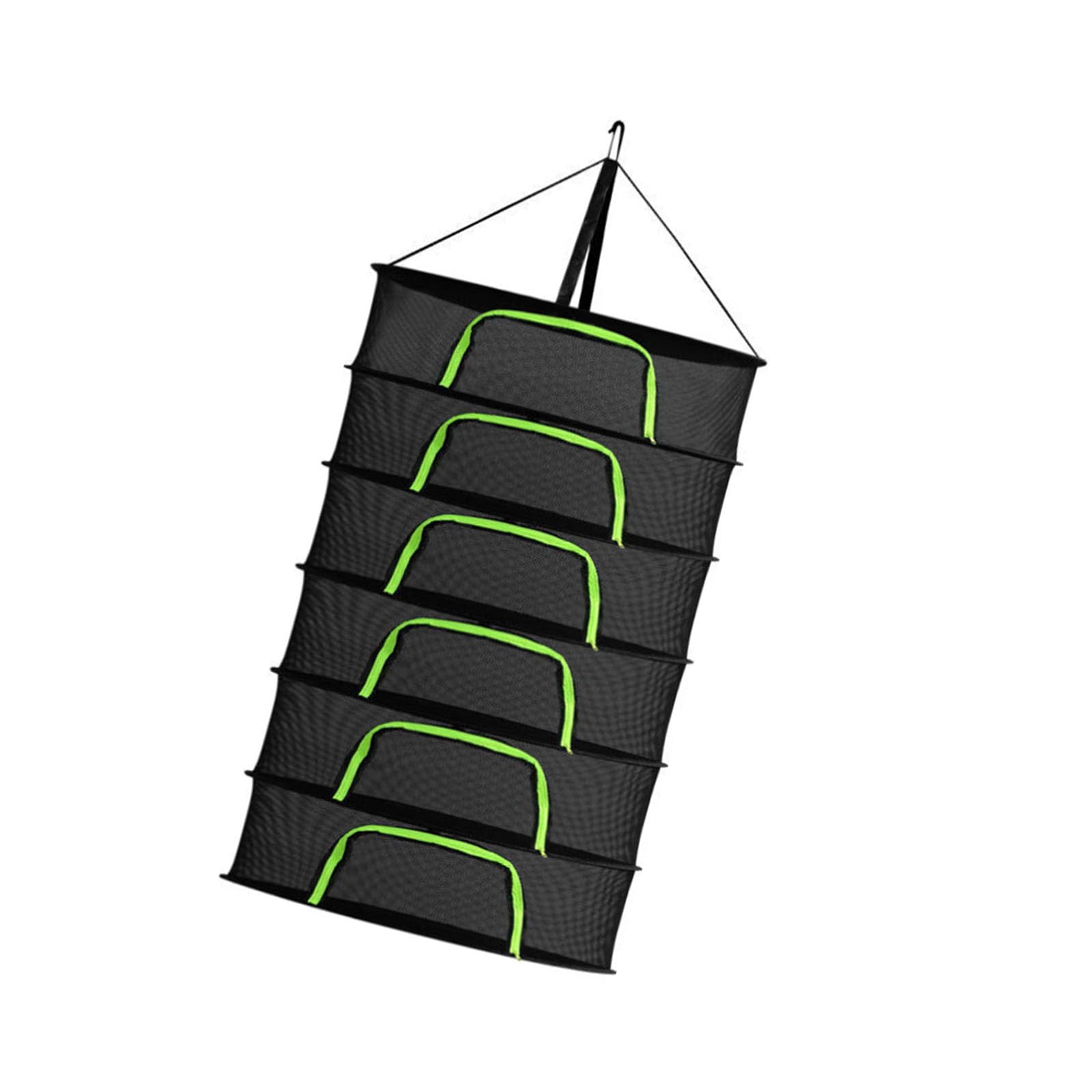 Msioytog Multipurpose Connectable Dry Net Reinforced Hooks Space-Saving Design Home Garden Quick Dry Net Rack