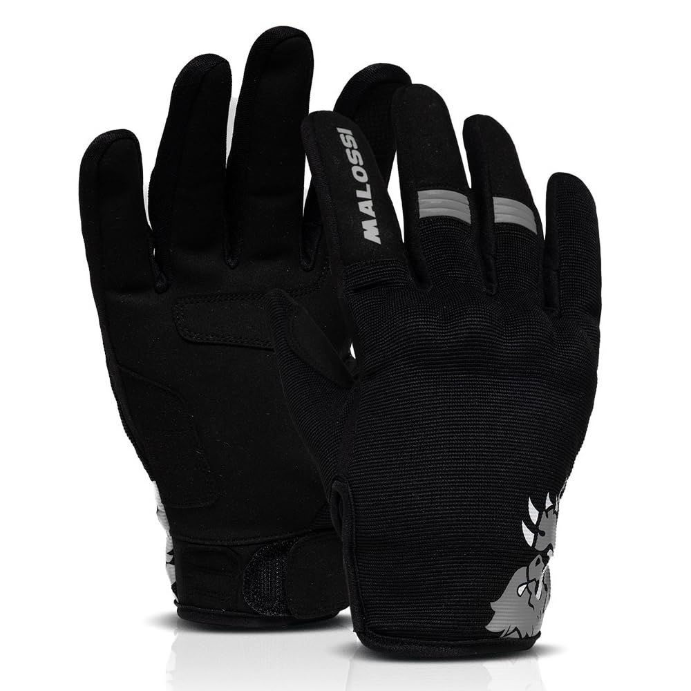 Generico M A L O S S I M -GLOVES rękawice półsezonowe czarne