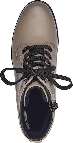 Jana Enkellaarsjes 8-25274-43 H-breedte, Zwart Croco, 37 EU