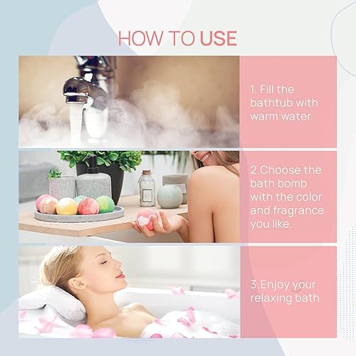 Miniatura 3 de Bombas de ducha, 12 tipos de fragancias de aromaterapia, bomba de baño de ducha con aceites esenciales vegetales y flor seca, 12 unidades grandes