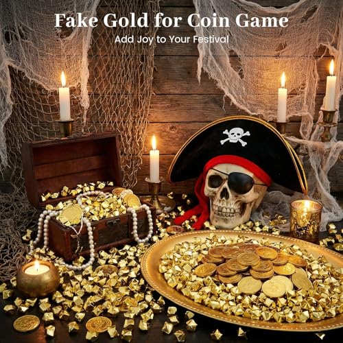 image for DomeStar 150PCS Gold Acrylic Ice Rocks – Faux Gems Nuggets Vase Fill