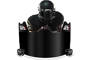 EliteTek Football Eye Shield Visor - Game-Changing Protection for Your Vision