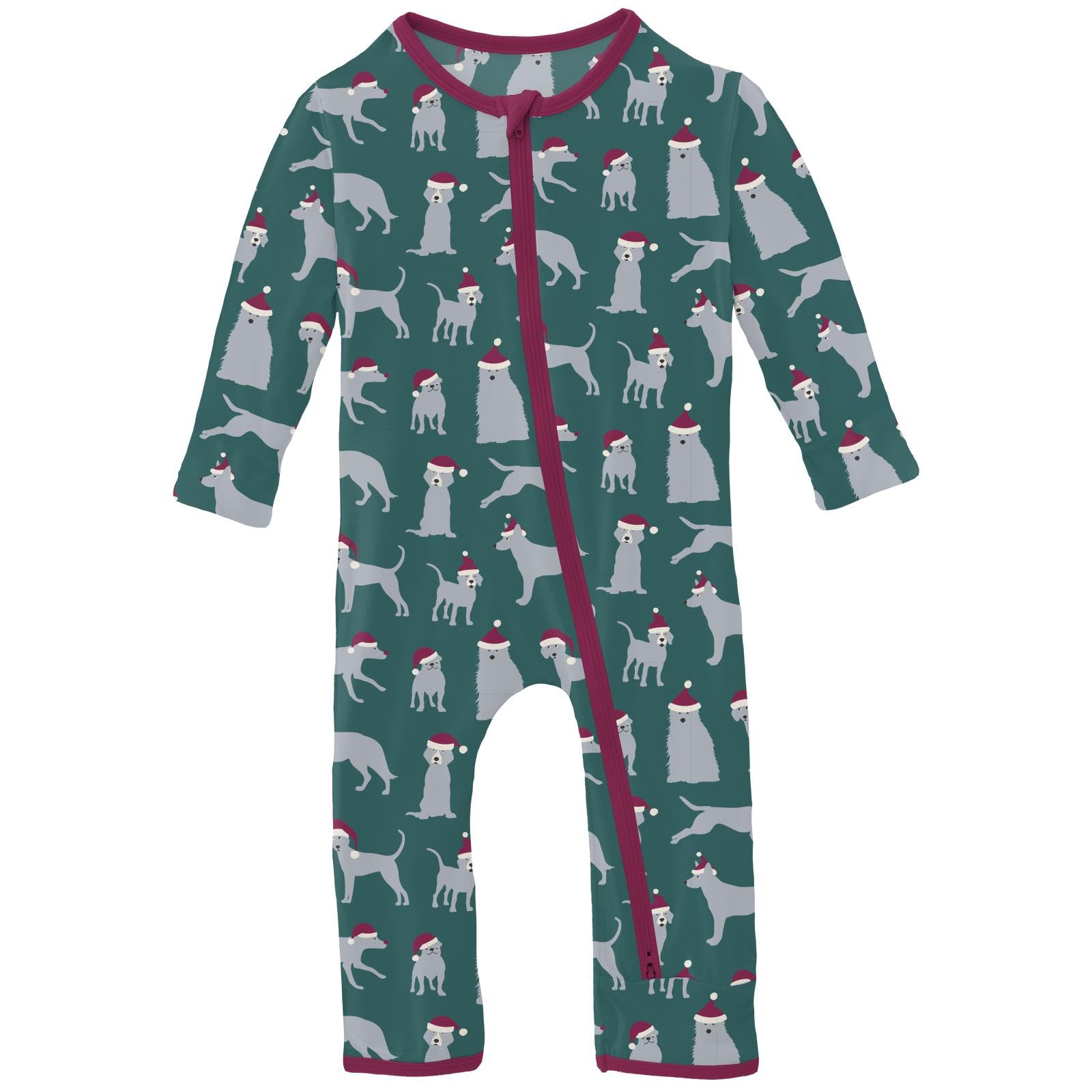 KicKee Pants Print Coverall with Zipper, Super Soft Baby Clothes, Baby and Kid One Piece Sleepwear