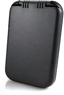 Hard Case Wallets for Men, Mens Minimalist Wallet with Removable Money Clip, Small Slim