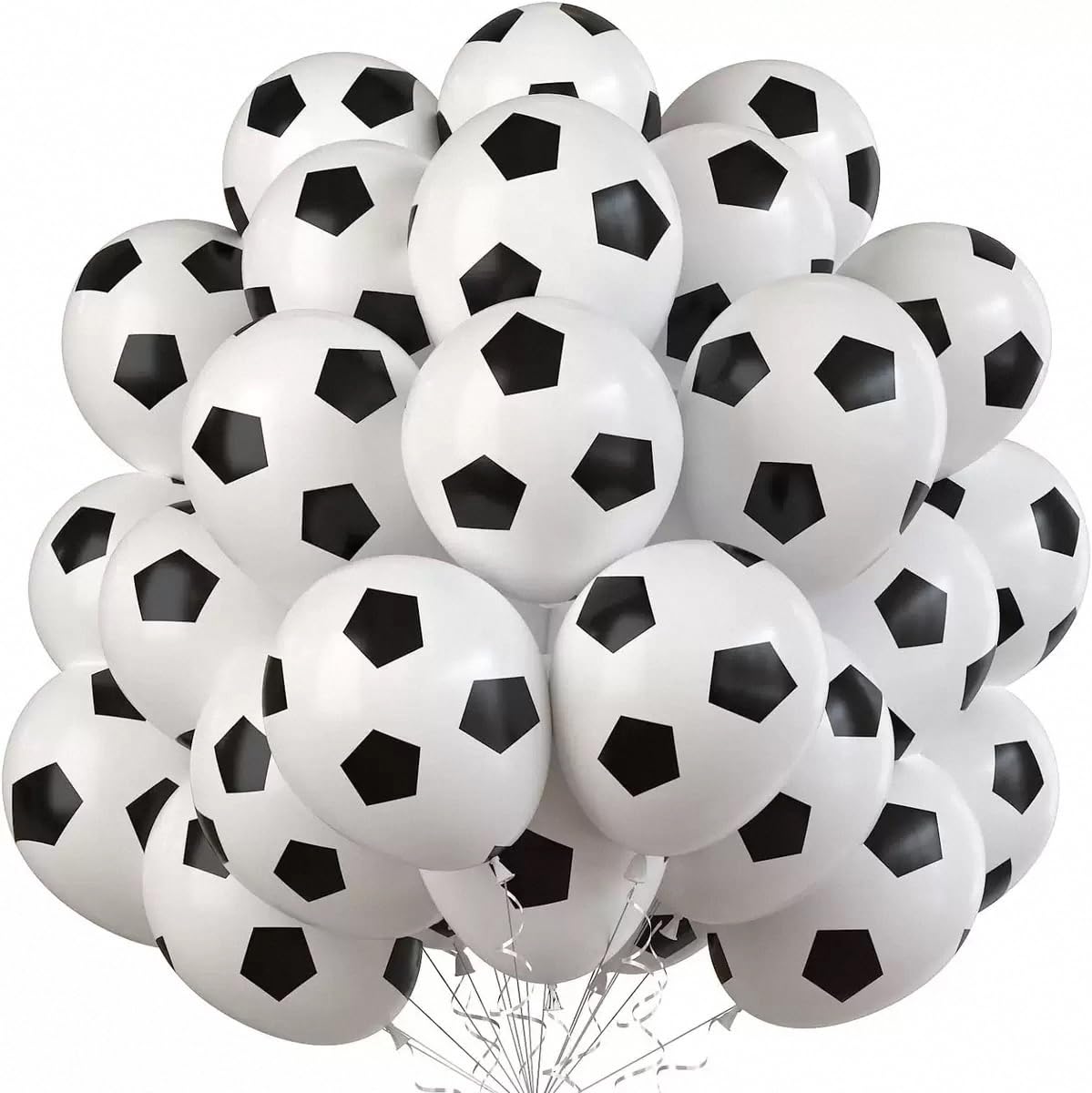 フットボール風船 トロフィー サッカー 誕生日 パーティー 飾り バースデーバルーン サッカーテーマ サッカー少年 運動会 応援 お祝い 記念撮影 男の子 女の子 誕生日バルーン グリーン (Aセット30個)