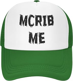 Mcrib Me Hat Men Women Snapback Baseball Caps