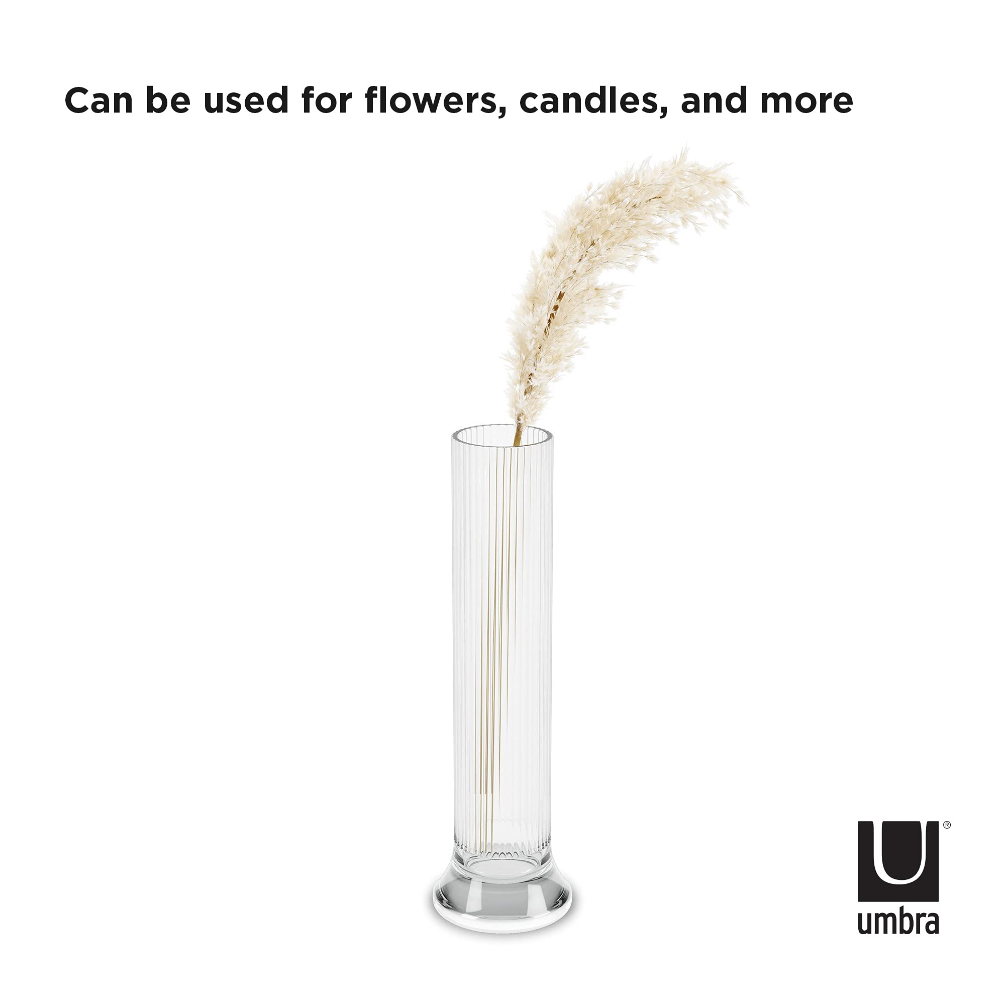 Amazon.co.jp: umbra 花瓶 フラワーベース ベース スモール キャンドル