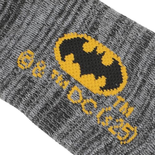 Bioworld Batman Logo Men's Black Athletic Crew Socks4