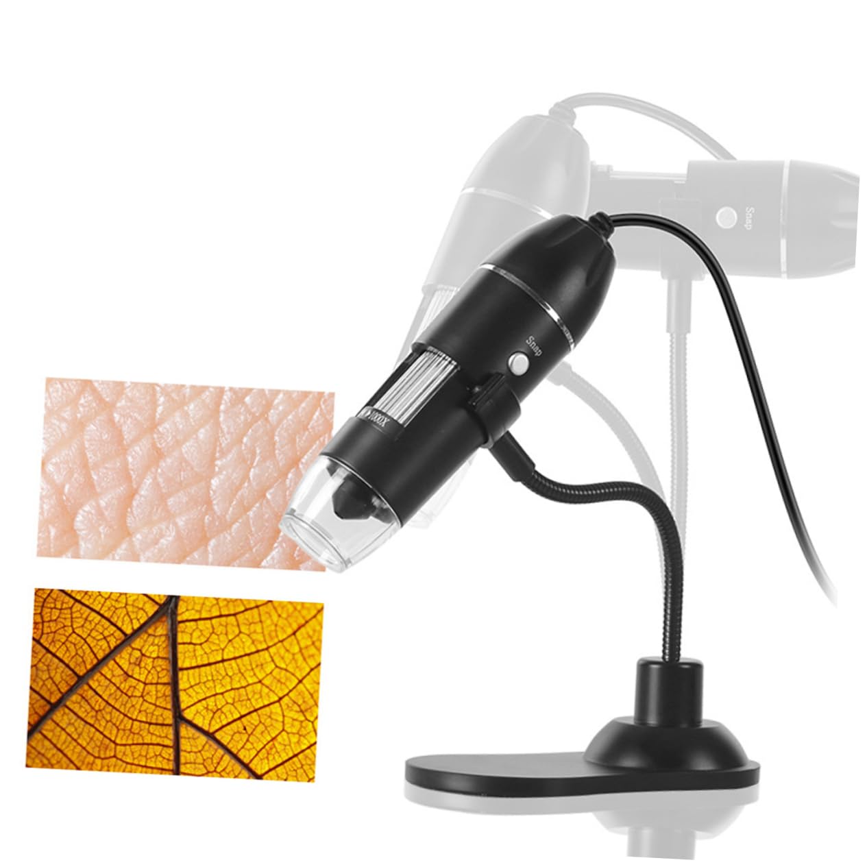 UKCOCO Digitale Lupe Mit Led-licht Flexibler Arm USB-anschluss Für Computer Für Reparatur Inspektion Elektronik Labor Und Mehr