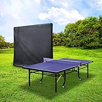 Mutsitaz Tischtennis Schutzhülle Wasserdichte Oxford Polyester Abdeckung für Tischtennisplatte vor Nässe und Schmutz 165x70x185cm – Ansicht 6