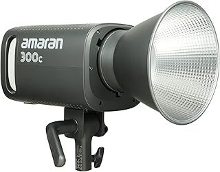 Aputure Amaran 300c RGB Video Light 300w RGBWW Studio Continuous Light Full Color RGB LED Light HSI Bowen Mount APP Control for Photography Creators