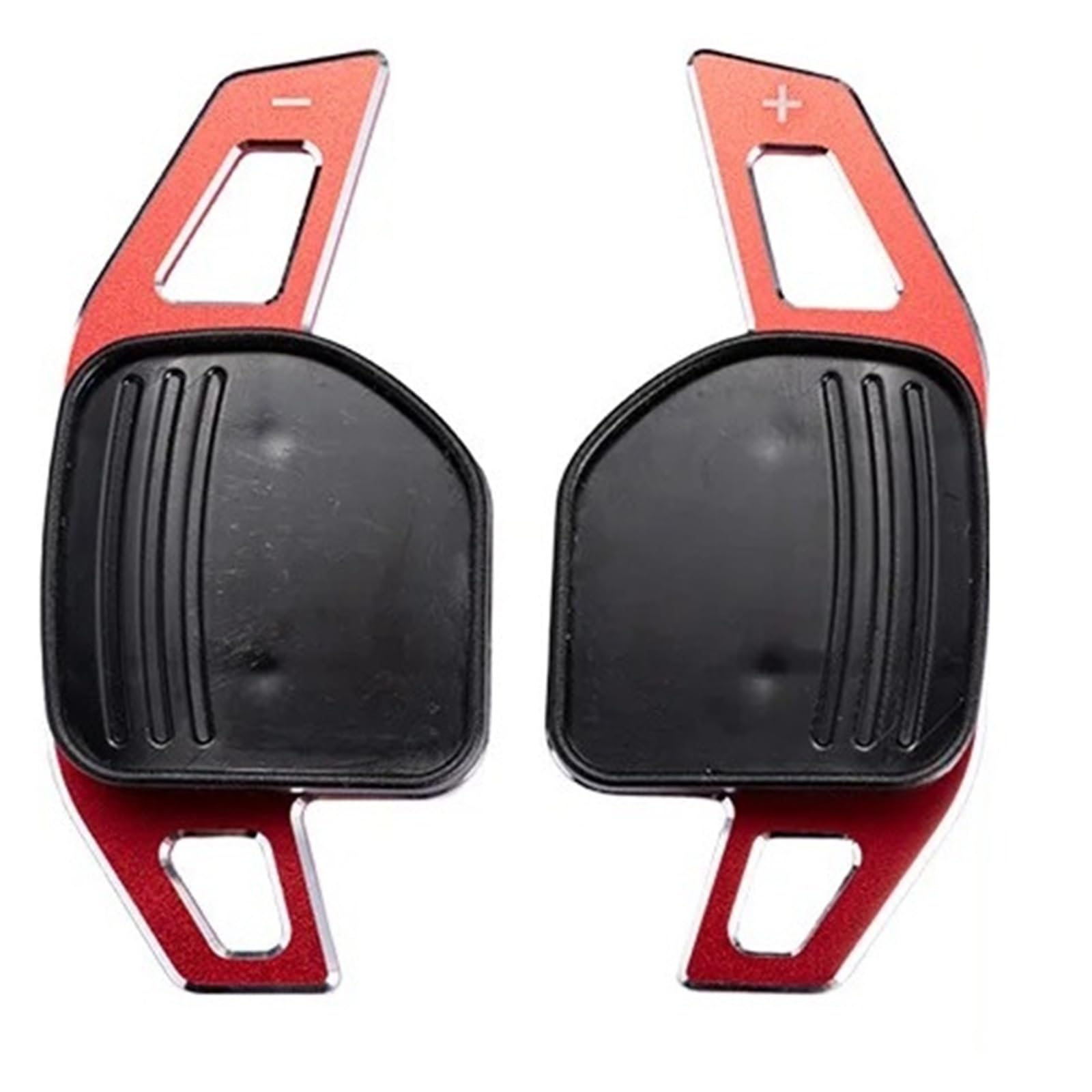 Xxiucj Car Paddle Shifter Extensions for Seat for Leon for Cupra for MK3 MK4 for Ibiza for Arona for Ateca for for ST for Alhambra Steering Wheel Paddle Shift(for Type C Red)