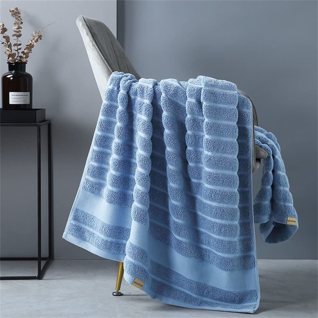 Cotton Bath Towels Set Soft Bath Towels Absorbent Bathroom Towels for Adults Solid Color Hand Towels Washcloths Color