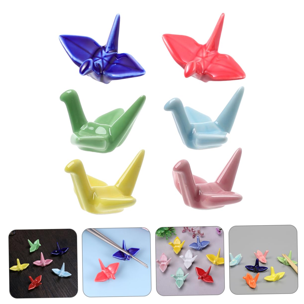 Soporte para Palillos Chinos, 4 Juegos, Soporte para Palillos Chinos, Soporte para cucharas, Soporte para bolígrafos, Soporte magnético para Palillos Chinos, Soporte para Bloc de Notas para la Nevera