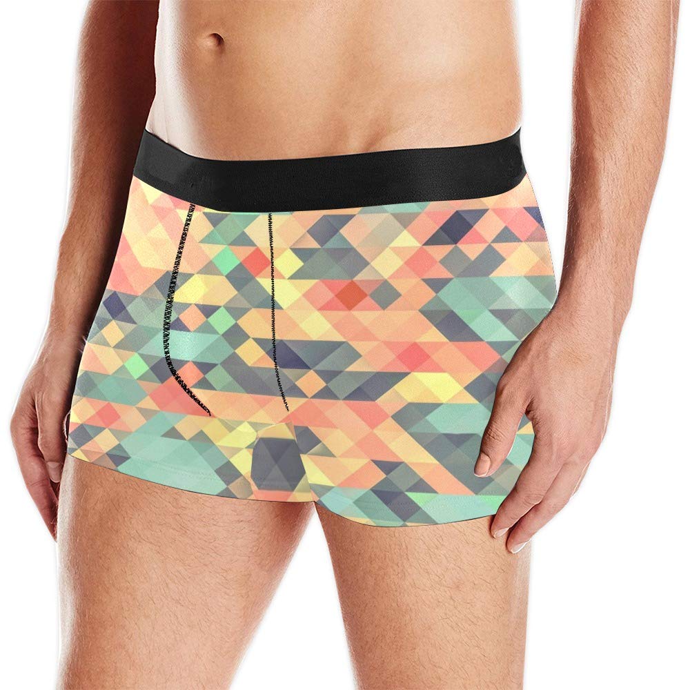 M MAXTOMO Men's Boxer,Personalized Customized Texture Underpants Men's All-Over Print Boxer Briefs