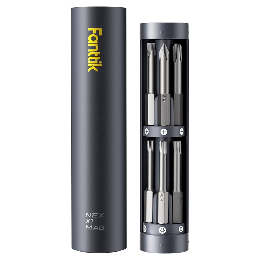 Fanttik X1 Mag Screwdriver Bits, 12-in-1 Screwdriver Bit Set