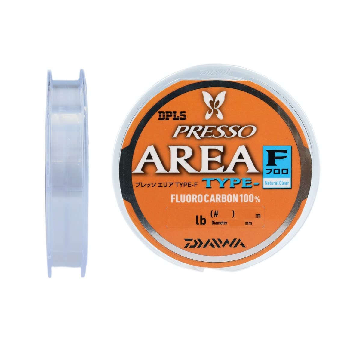 DAIWA Presso Area Type-F (Fluoro) 328.4 ft (100 m) 2.5 lb (#0.6) Natural Clear